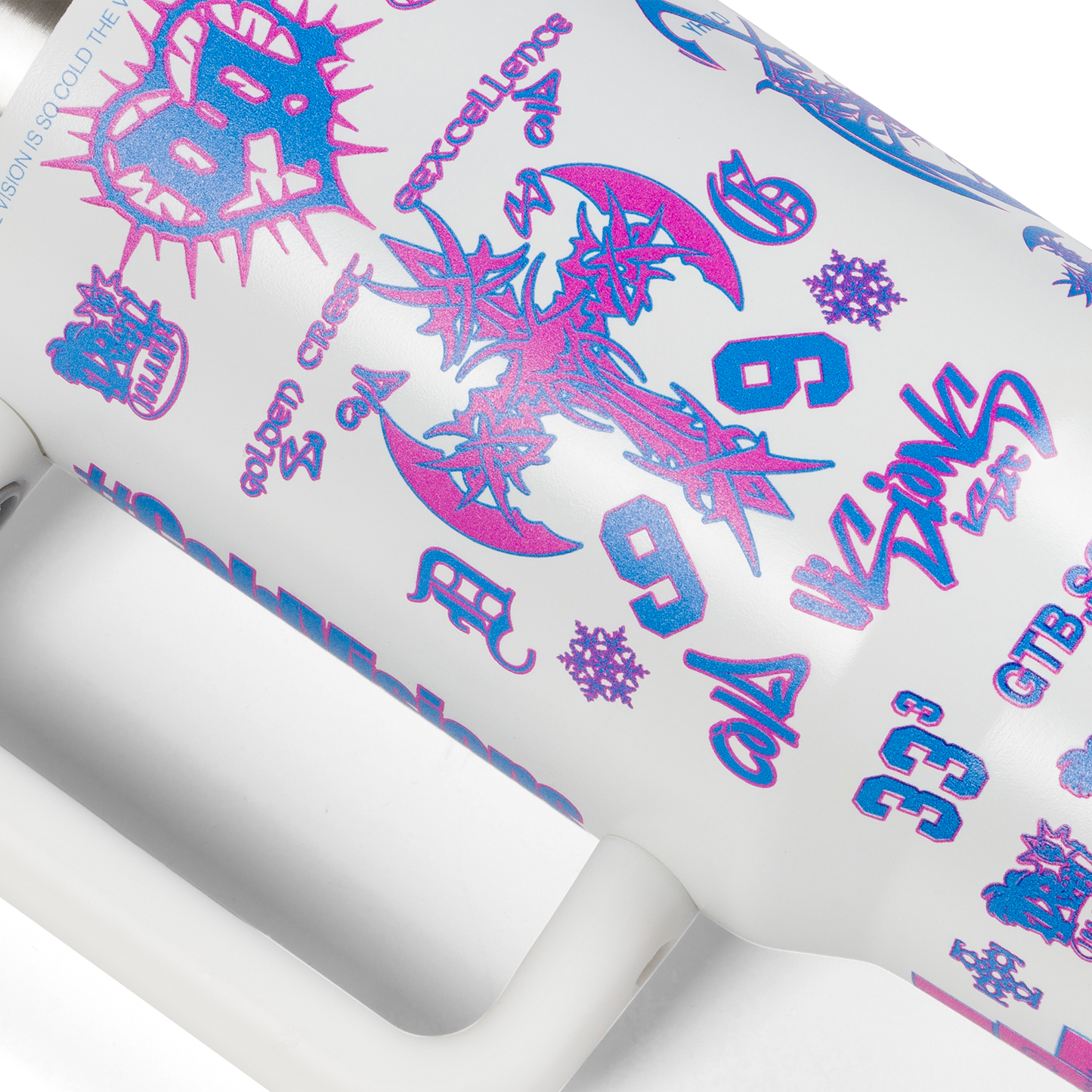 COLD VISIONS WHITE TUMBLER