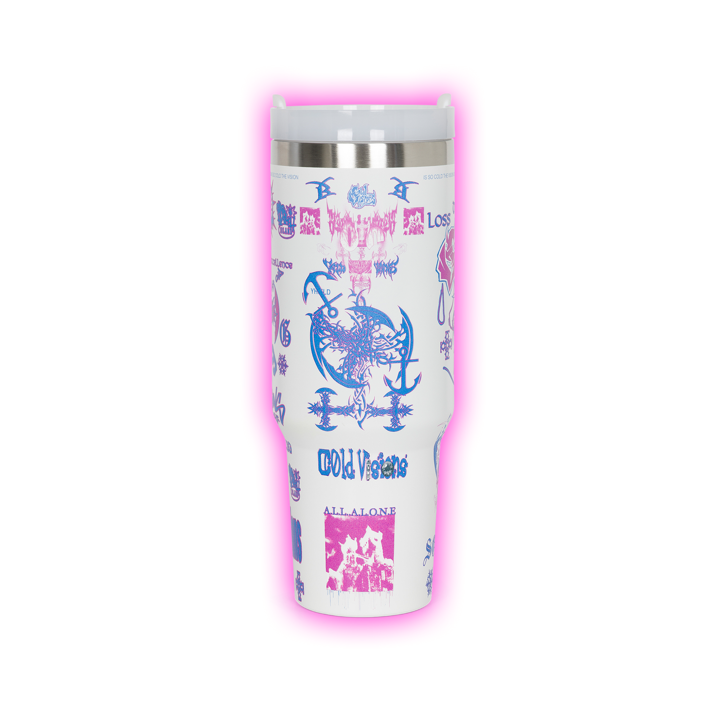 COLD VISIONS WHITE TUMBLER