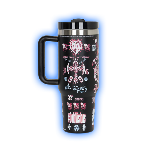 COLD VISIONS BLACK TUMBLER